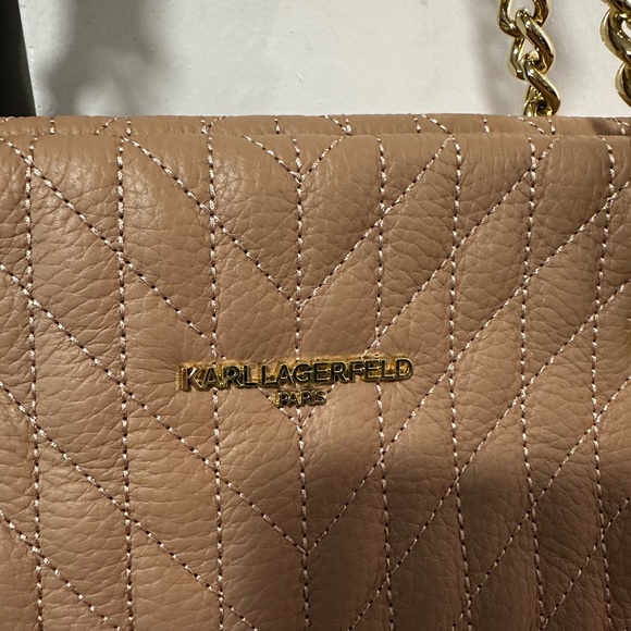 NWT Karl laagerfeld bag beige - Picture 4 of 6